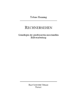 Cover von Rechnersehen