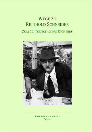 Cover von Wege zu Reinhold Schneider
